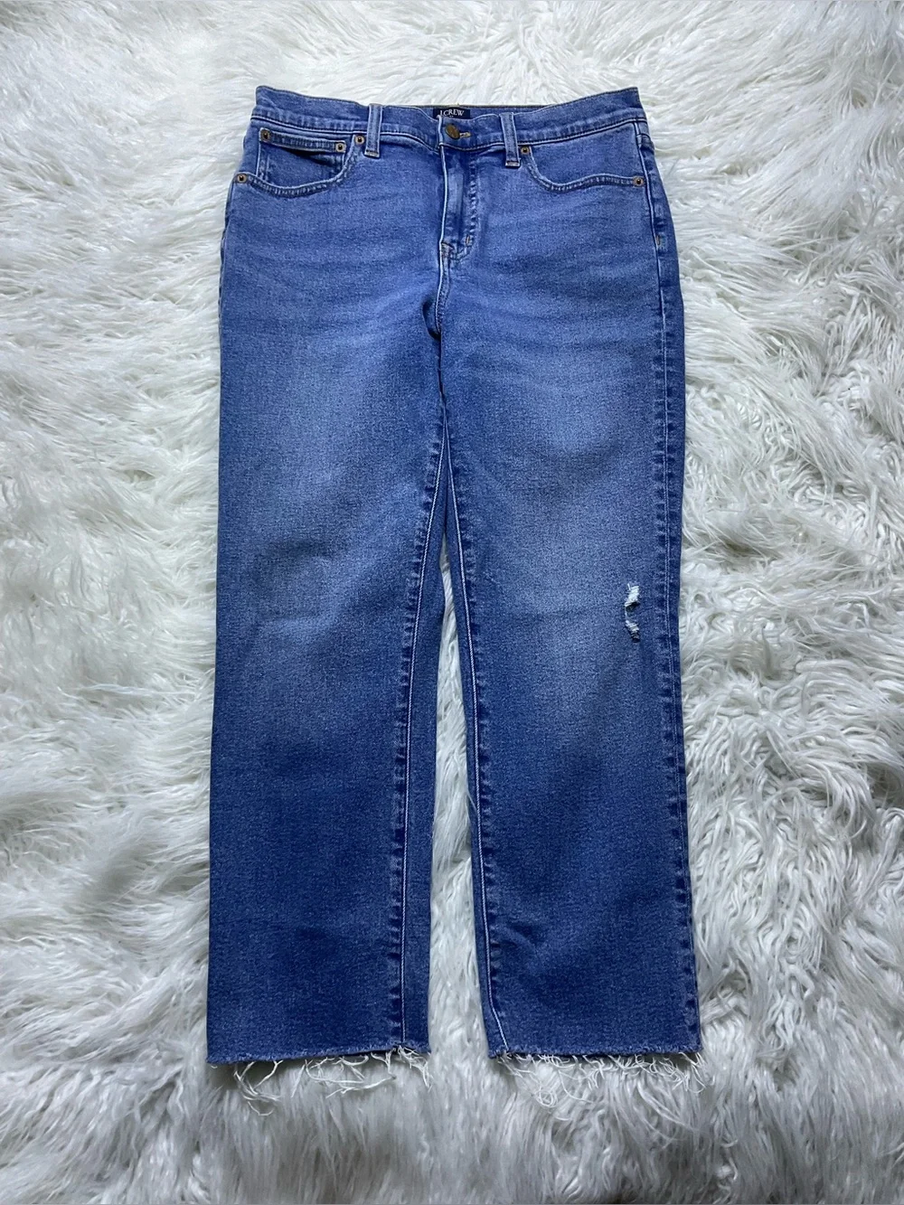 J Crew Essential Straight Jeans